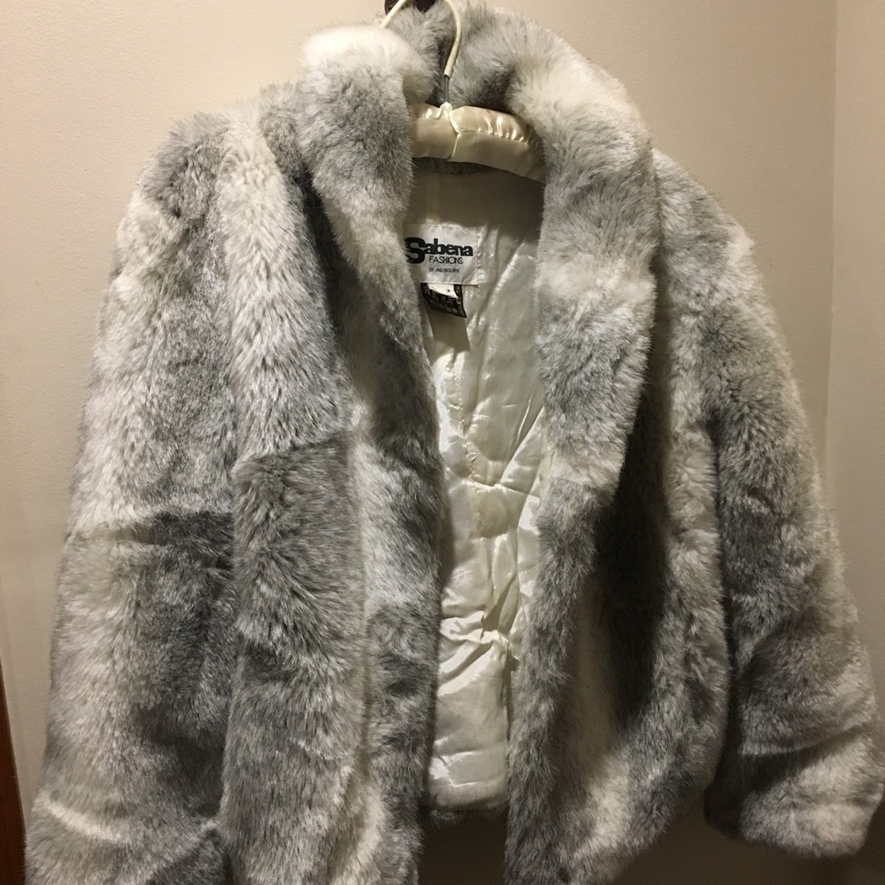 Funky faux fur jacket